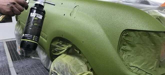 Покраска автомобиля Раптором: подробный обзор